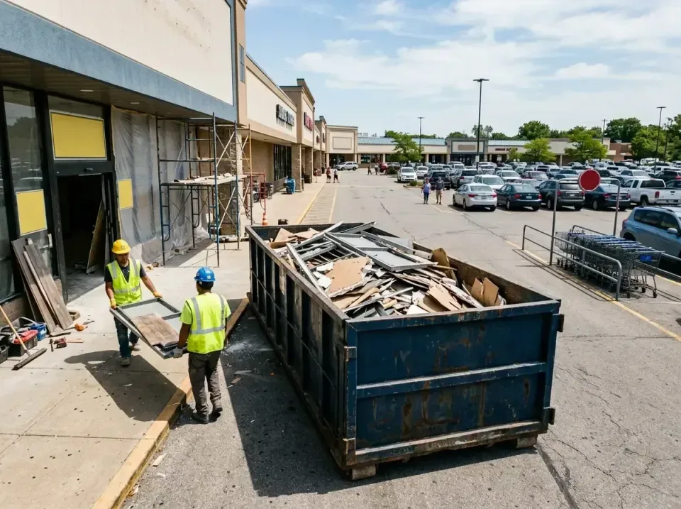 retail-store-renovation-debris-003 — frequently asked questions, Roll-off Dumpster Rentals in Kingston Springs, TN